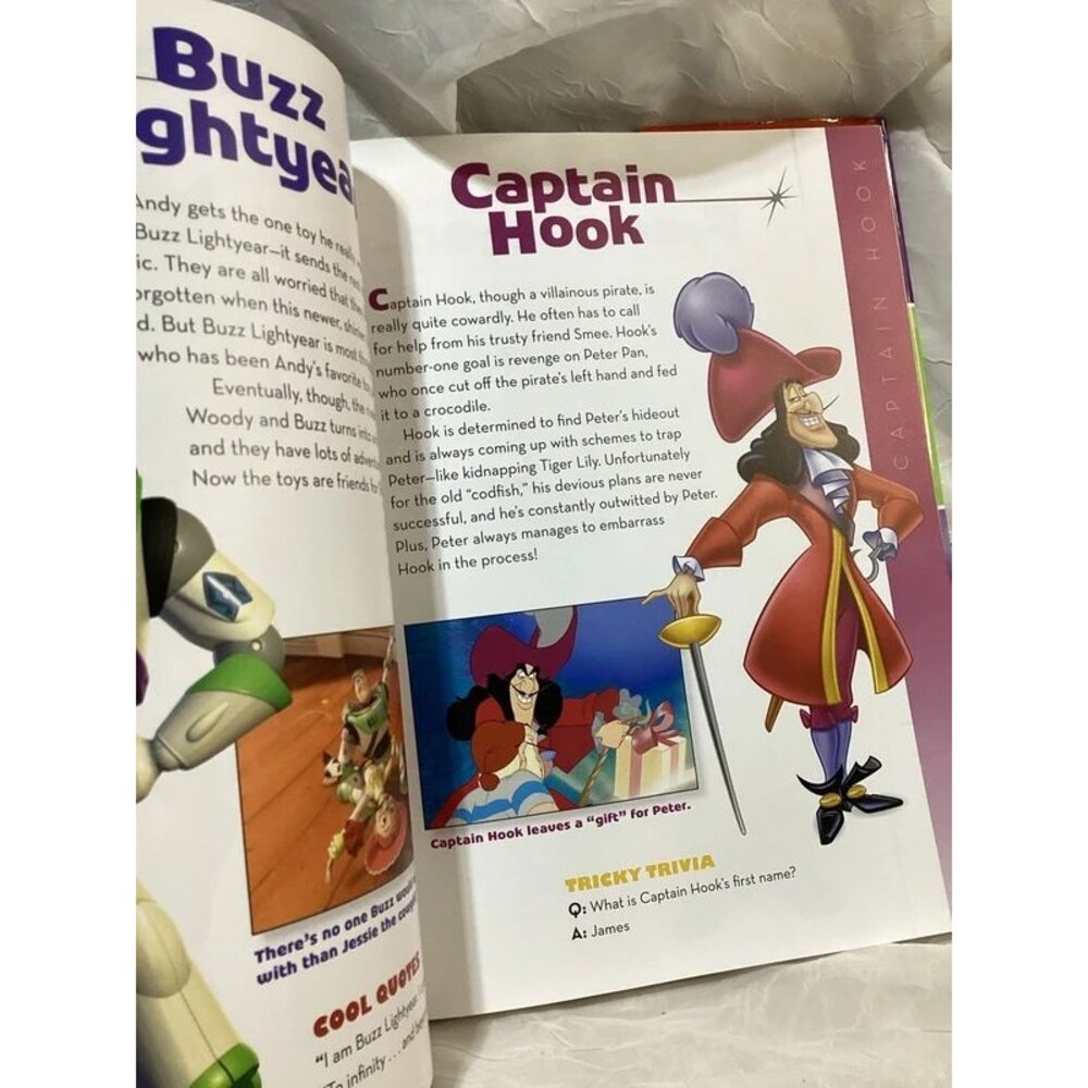 Junior Encyclopedia of Animated Characters Disney Hardback Book - Picture 9 of 11